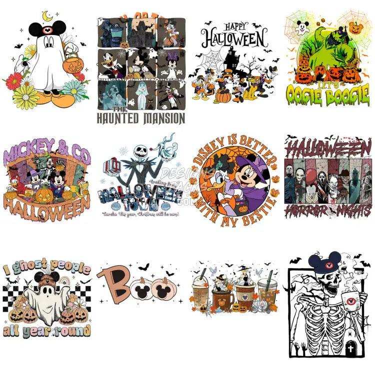 32 Halloween Cartoon Mix Designs Bundle Png