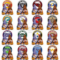 Load image into Gallery viewer, 32 Halloween Football Teams Designs Bundle Png
