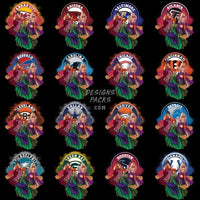 Load image into Gallery viewer, 32 Halloween Hocus Witch Football Teams Designs Bundle Png
