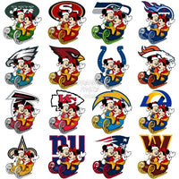 Load image into Gallery viewer, 32 Ice Cartoon Minnie Christmas Football Designs Bundle Png
