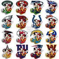 Load image into Gallery viewer, 32 Ice Cartoon MINNIE CHRISTMAS Football Designs Bundle PNG
