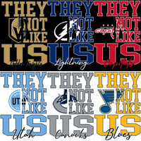 Load image into Gallery viewer, 32 Ice Hockey Teams Logos They Not Like Us Designs Bundle PNG SVG
