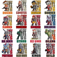 Load image into Gallery viewer, 32 Ice Hockey Teams They Not Like Us Mascots Designs Bundle PNG
