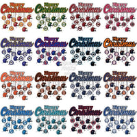 Load image into Gallery viewer, 32 Merry Christmas Balls Football Designs Bundle Png
