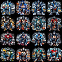Load image into Gallery viewer, 32 Movie Ghost Car Football Designs Bundle PNG
