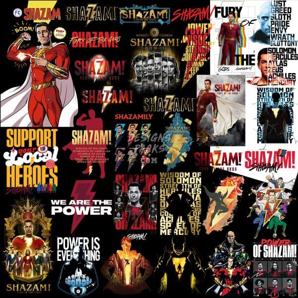 32 Movie Super Heroes Designs Bundle PNG designspacks