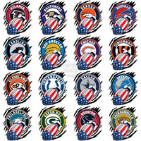 Load image into Gallery viewer, 32 Patriotic Usa 4Th Of July Football Teams Designs Bundle Png
