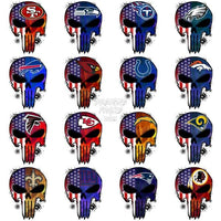 Load image into Gallery viewer, 32 Punisher Football Designs Bundle Png
