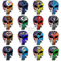 Load image into Gallery viewer, 32 Punisher Football Designs Bundle Png
