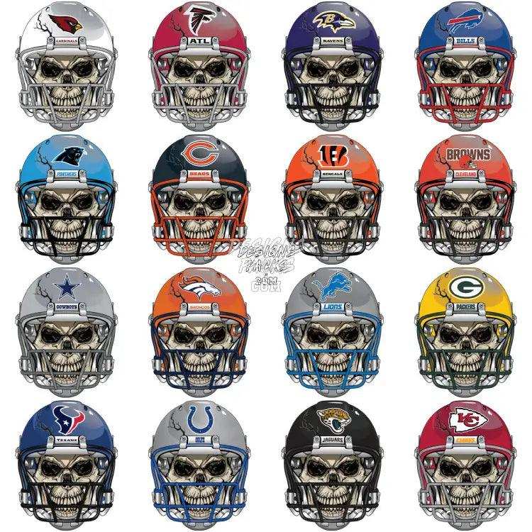 32 Swag Skull Football Teams Designs Bundle PNG – DESIGNSPACKS 32 Swag Skull Football Teams Designs Bundle PNG – DESIGNSPACKS