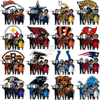 Load image into Gallery viewer, 32 Slasher Horror Football Designs Bundle Png
