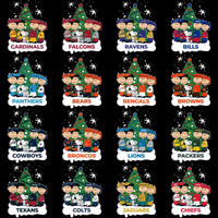 Load image into Gallery viewer, 32 Snoopy Cartoon CHRISTMAS Football Teams Designs Bundle PNG
