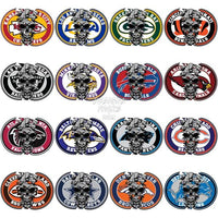 Load image into Gallery viewer, 32 Split Skull Teams Logo Football Designs Bundle Png
