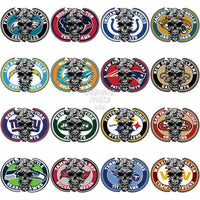 Load image into Gallery viewer, 32 Split Skull Teams Logo Football Designs Bundle Png
