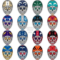 Load image into Gallery viewer, 32 SUGAR SKULL Football Designs Bundle PNG
