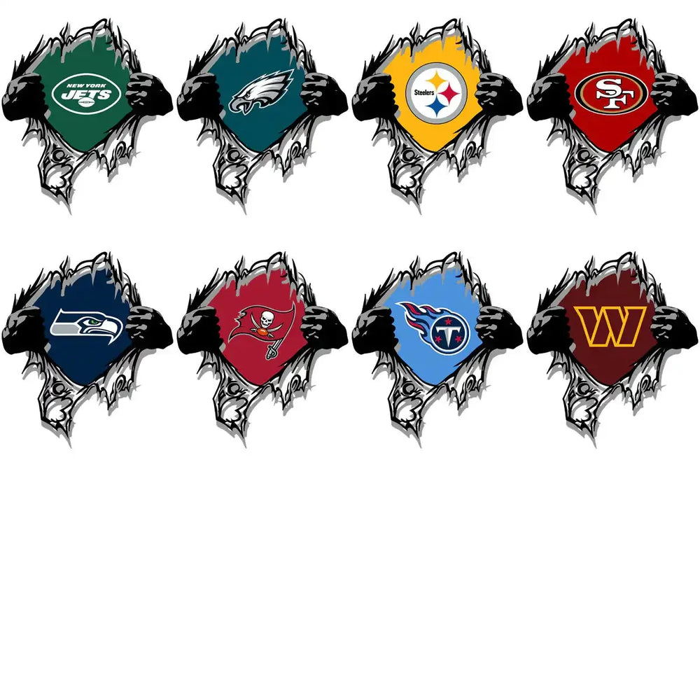 32 Super Football Teams Designs Bundle PNG
