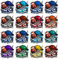 Load image into Gallery viewer, 32 Swoosh Shoes Football Teams Designs Bundle PNG
