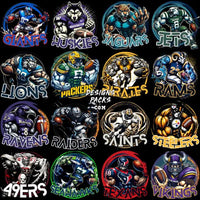 Load image into Gallery viewer, 32 Teams Mascots Football Designs Bundle Png
