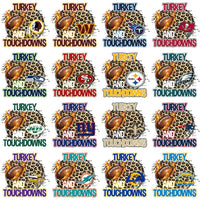 Load image into Gallery viewer, 32 Thanksgiving Turkey Season Football Teams Designs Bundle PNG
