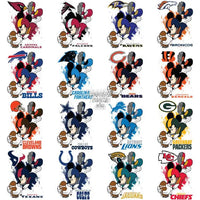 Load image into Gallery viewer, 32 Touch Down Mouse Cartoon Football Teams Designs Bundle Png
