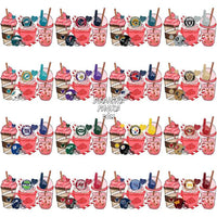 Load image into Gallery viewer, 32 Valentine Drinks Football Teams Designs Bundle Png
