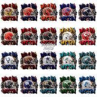 Load image into Gallery viewer, 32 Who Ya With Football Teams Designs Bundle Png
