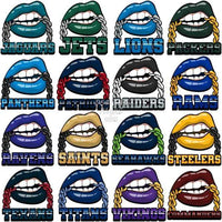 Load image into Gallery viewer, 32 ZIPPER LIPS Football Designs Bundle PNG
