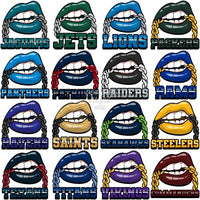 Load image into Gallery viewer, 32 Zipper Lips Football Designs Bundle Png
