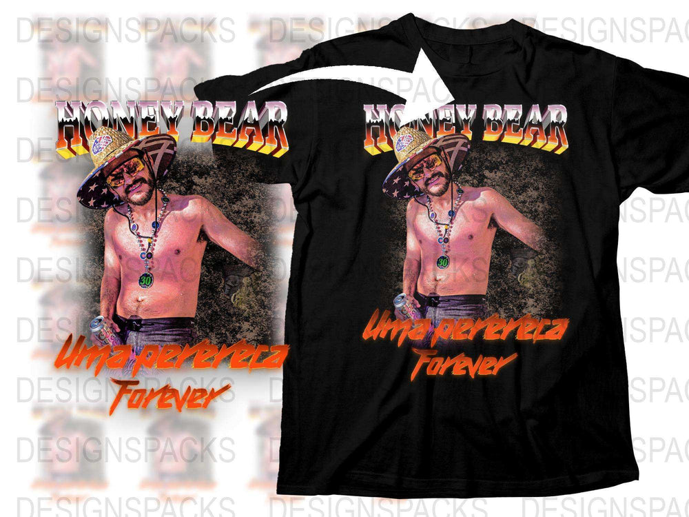 Money Bear Graphic T-Shirt, Unapologetically Forever Slogan, Vintage Style, Funky Festival Fashion, Summer Casual Wear, Unique Graphic Tee