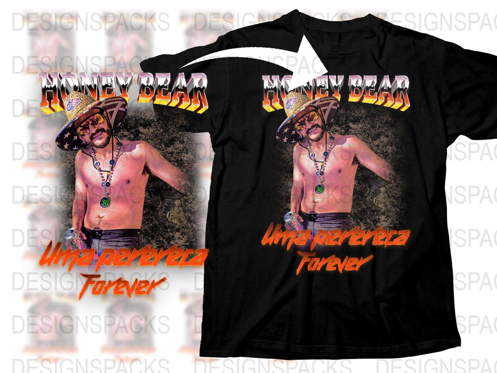 Money Bear Graphic T-Shirt, Unapologetically Forever Slogan, Vintage Style, Funky Festival Fashion, Summer Casual Wear, Unique Graphic Tee