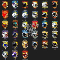 Load image into Gallery viewer, 33 Football Helmets V2 Designs Bundle PNG designspacks
