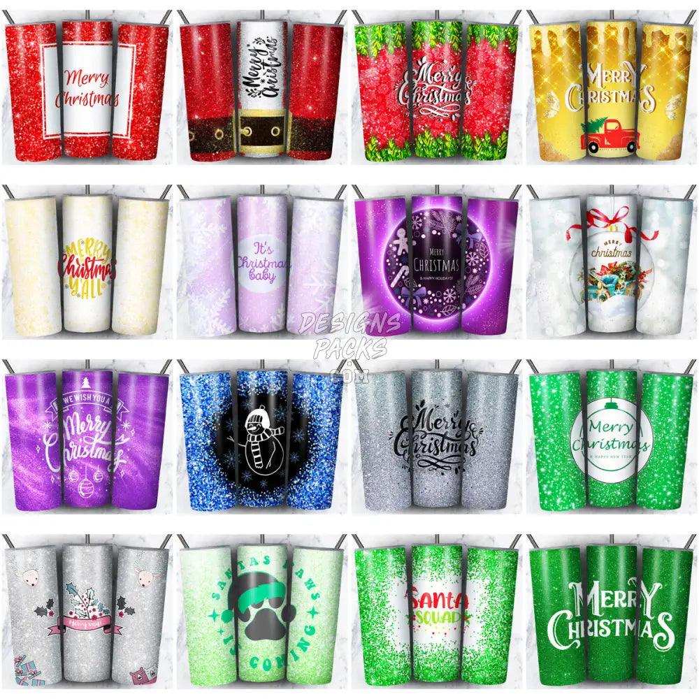 33 Glitter Mama Christmas Tumbler Wrap Bundle Jpg