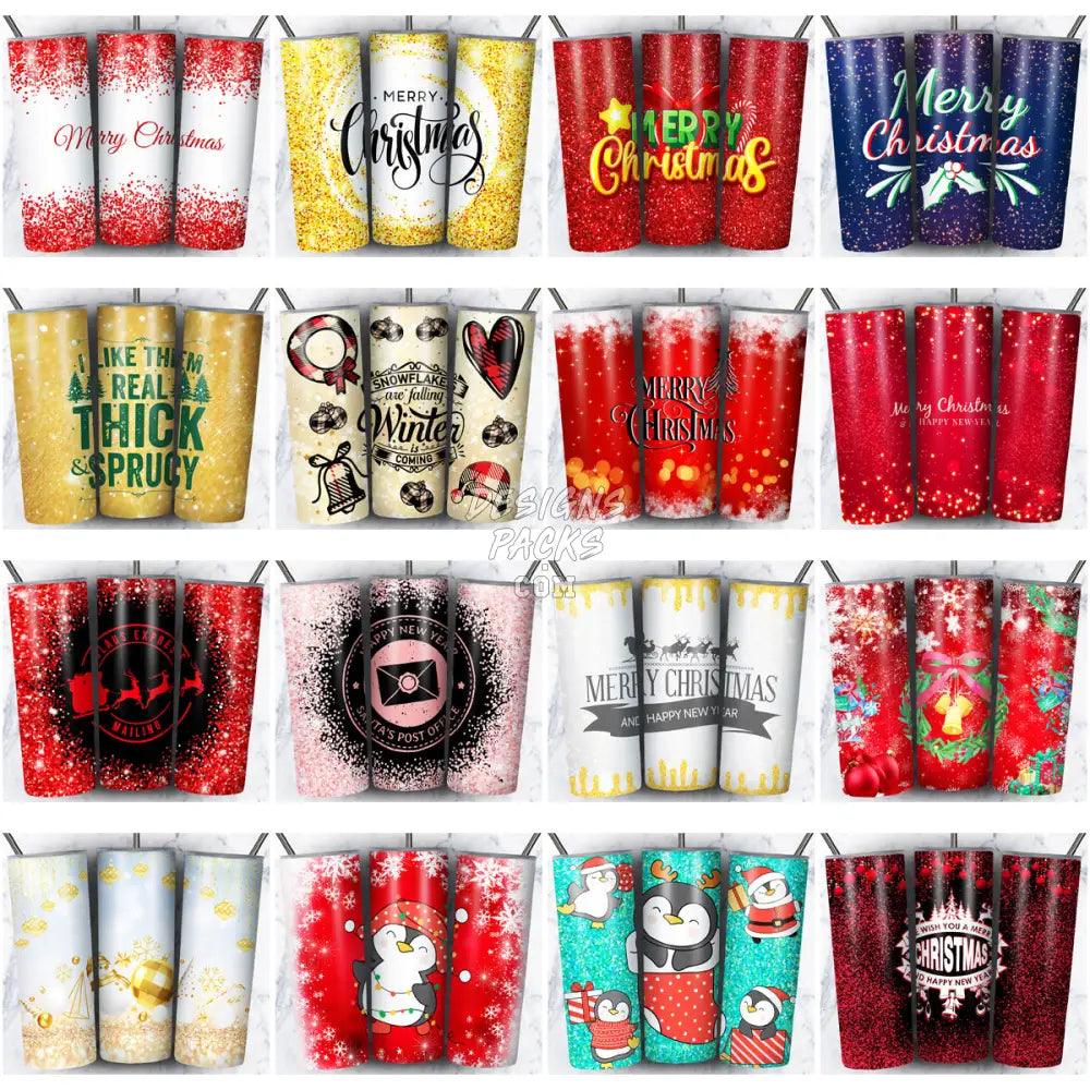 33 Glitter Mama Christmas Tumbler Wrap Bundle Jpg