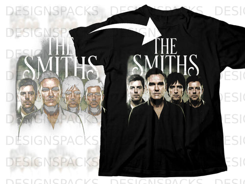 Black t-shirt with graphic of 