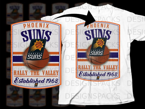 Phoenix Suns Rally The Valley Established 1968 Shirt