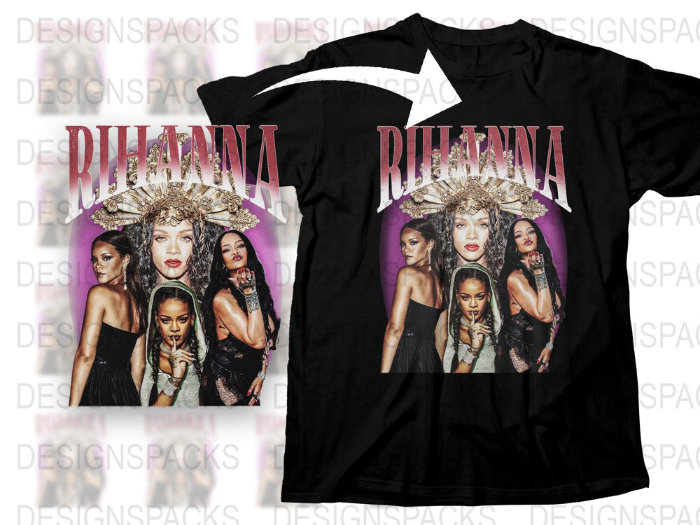 Graphic T-Shirt with Pop Star Fan Art, Fashion Statement Tee, Music Icon Inspired Apparel