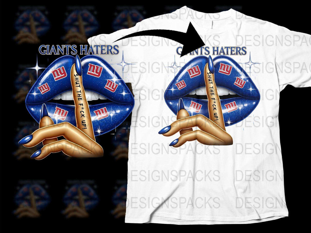 New York Giants Haters T-Shirt, Football Rivalry Tee, Funny Sports Fan Gift, Adult Unisex Sizes