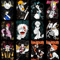 Load image into Gallery viewer, 34 Anime Mix Streetwear Designs Bundle PNG + PSD (Separation)
