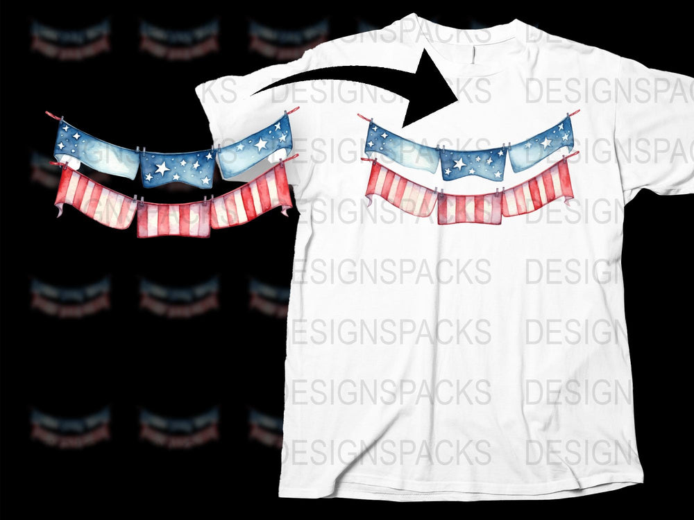 Patriotic USA Flag Design T-Shirt, American Flag Print, Casual Summer Tee, Unisex Fashion Top