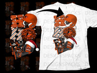 Load image into Gallery viewer, Baltimore Orioles Festive Holiday T-Shirt Design
