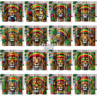 Load image into Gallery viewer, 35 Bob Marley Lion Weed Music Tumbler Wrap Bundle Jpg
