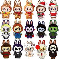 Load image into Gallery viewer, 35 Christmas Labubu Cartoon Designs Bundle PNG
