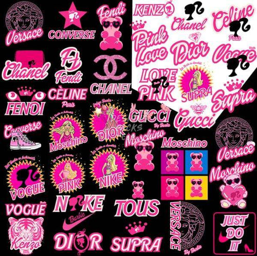 35 Doll Cartoon Brands Designs Bundles PNG DESIGNSPACKS