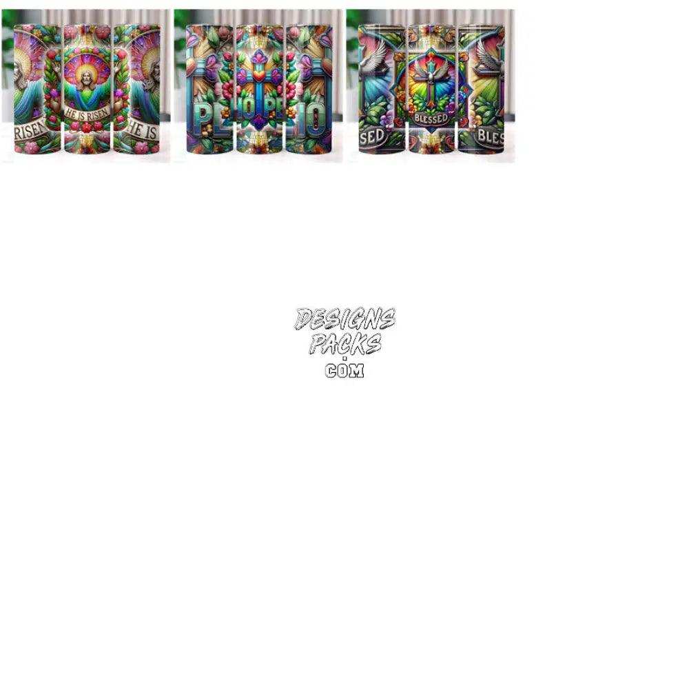 35 Easter Religious Tumbler Wrap Bundle Jpg