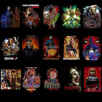 Load image into Gallery viewer, 35 Halloween Horror Halftone Designs Bundle PNG
