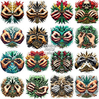 Load image into Gallery viewer, 35 Men Hands 420 Cannabis Marijuana Designs Bundle Png
