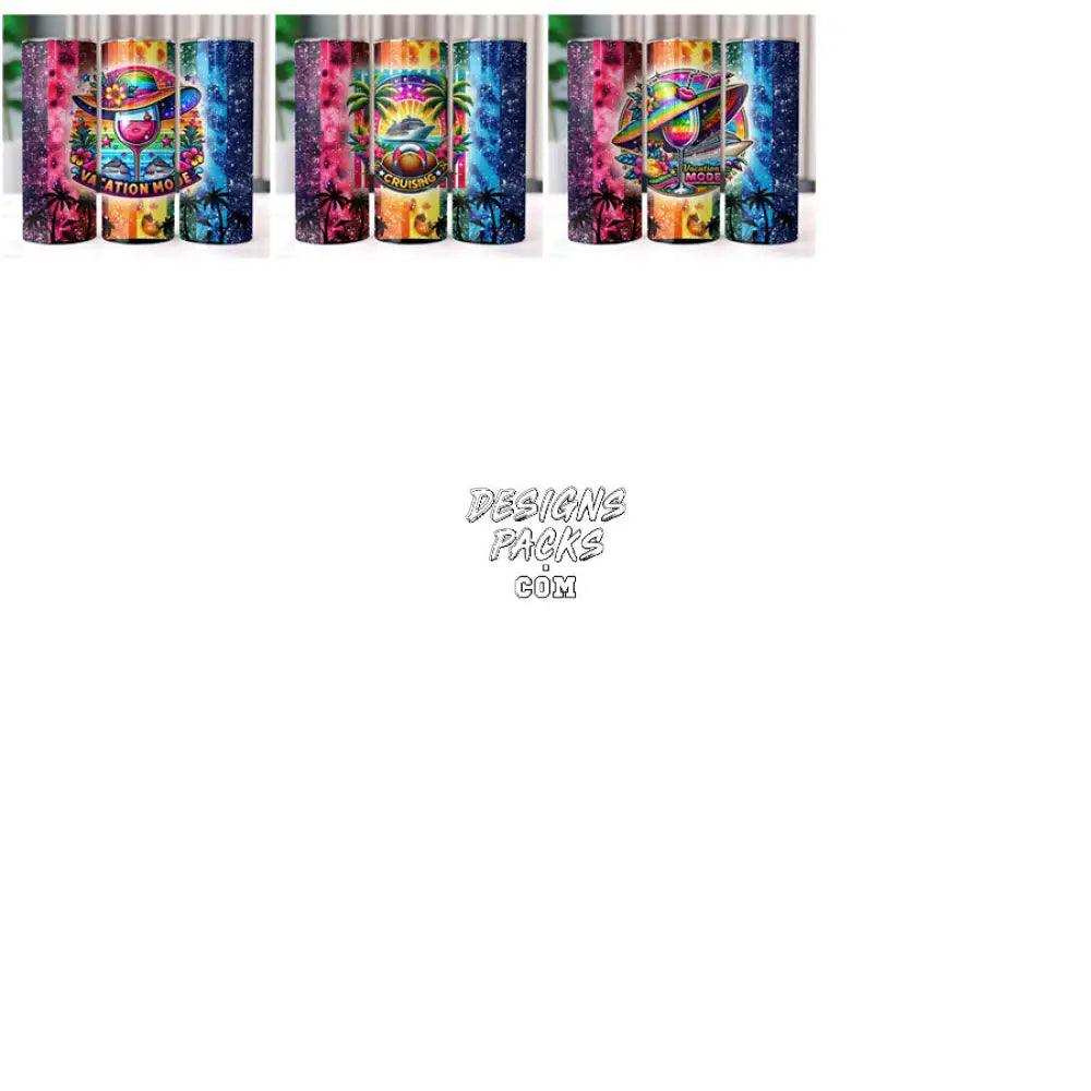 35 Summer Vacation Tumbler Wrap Bundle Jpg