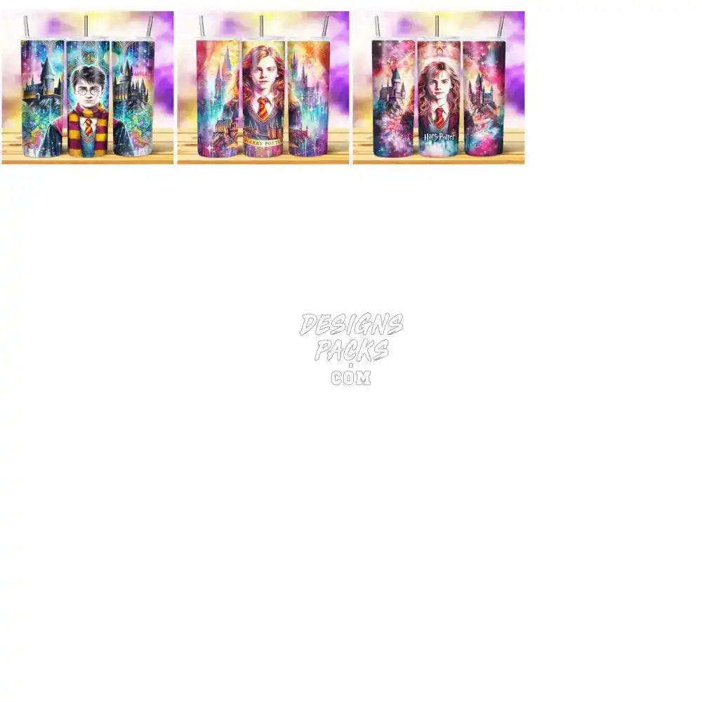 35 Wizard Harry Movie Tumbler Wrap Bundle Jpg