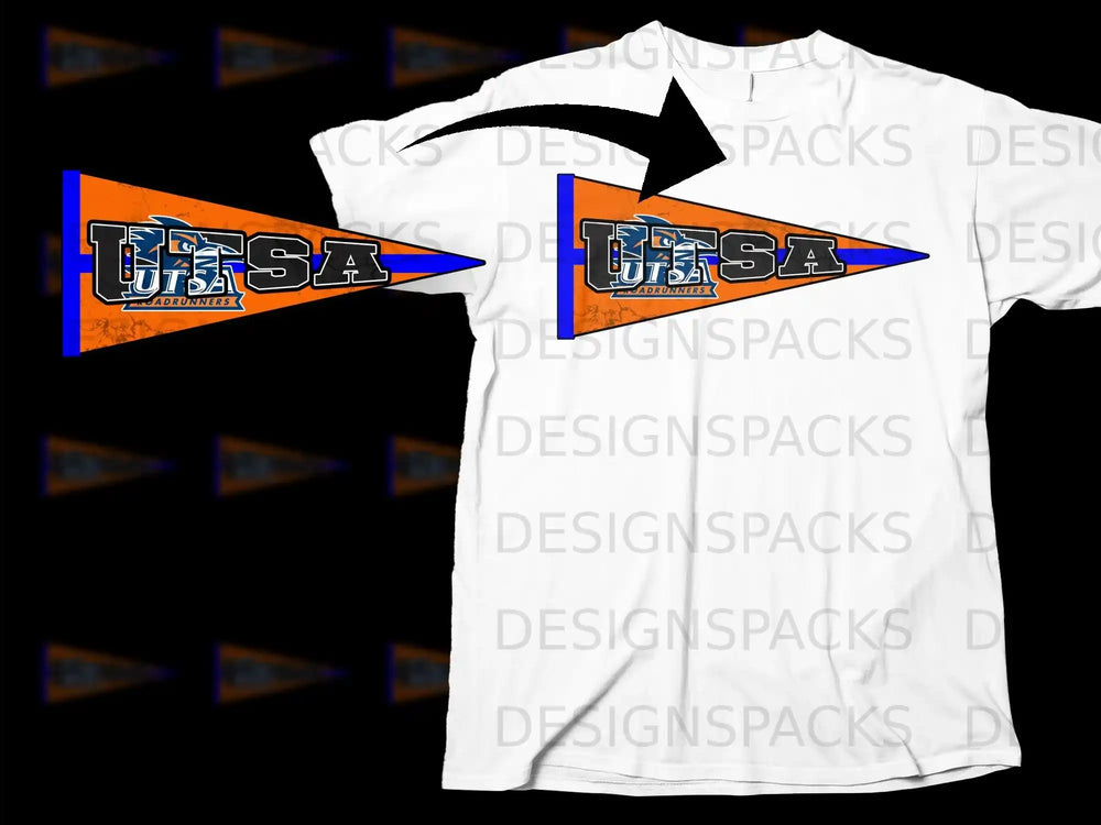 UTSA Roadrunners Pennant Graphic T-shirt
