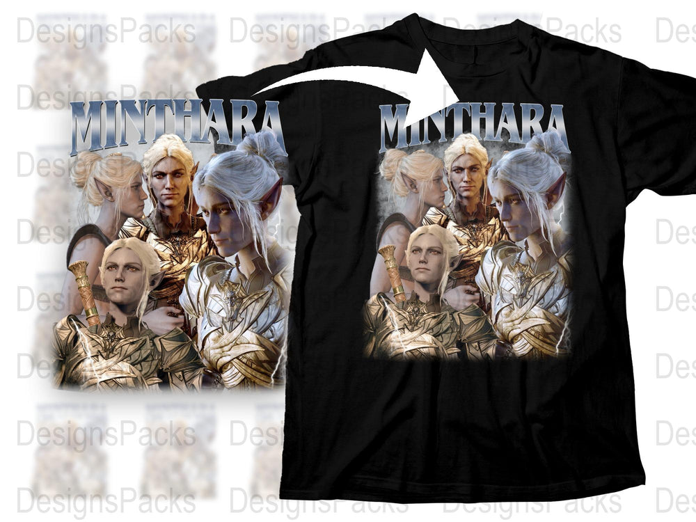Epic Fantasy Elf Warrior Graphic T-Shirt, Unisex Elven Armor Tee, Mythical Battle Shirt, Gift for Fantasy Lovers